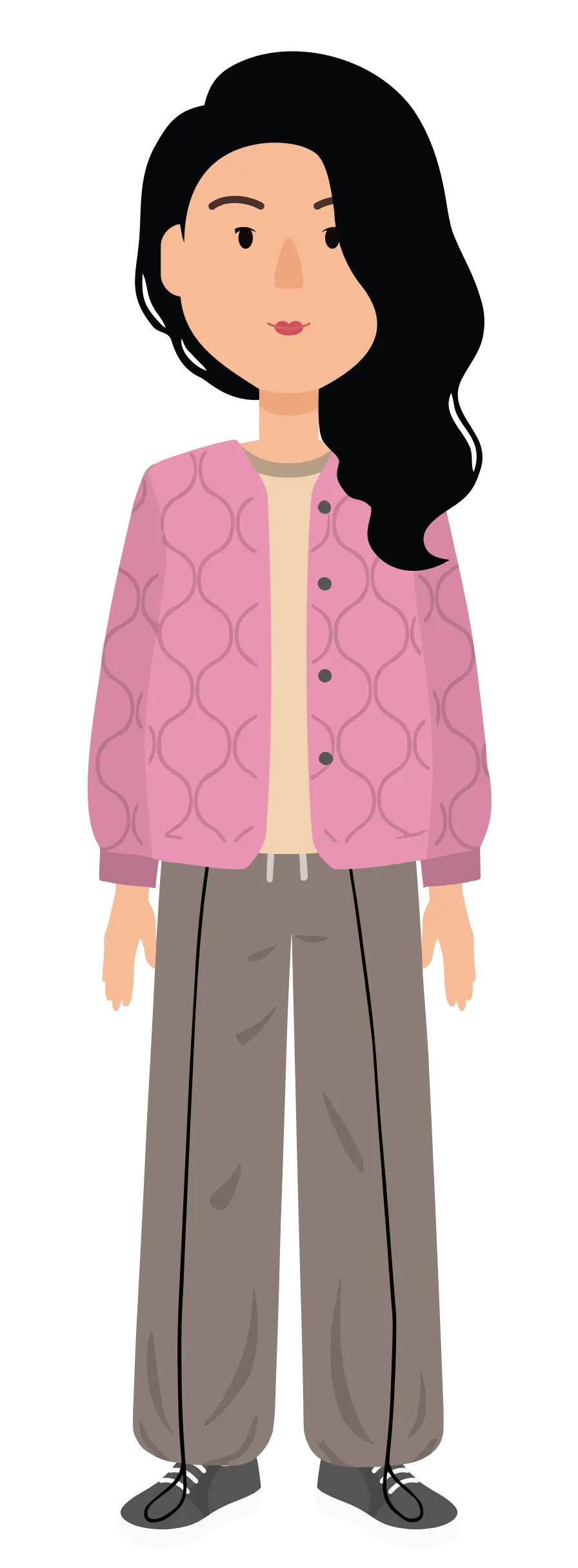 Weather Fit character dressed for rainy weather