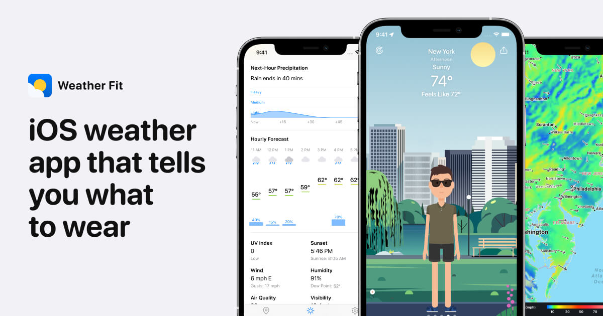 Wear weather app sale